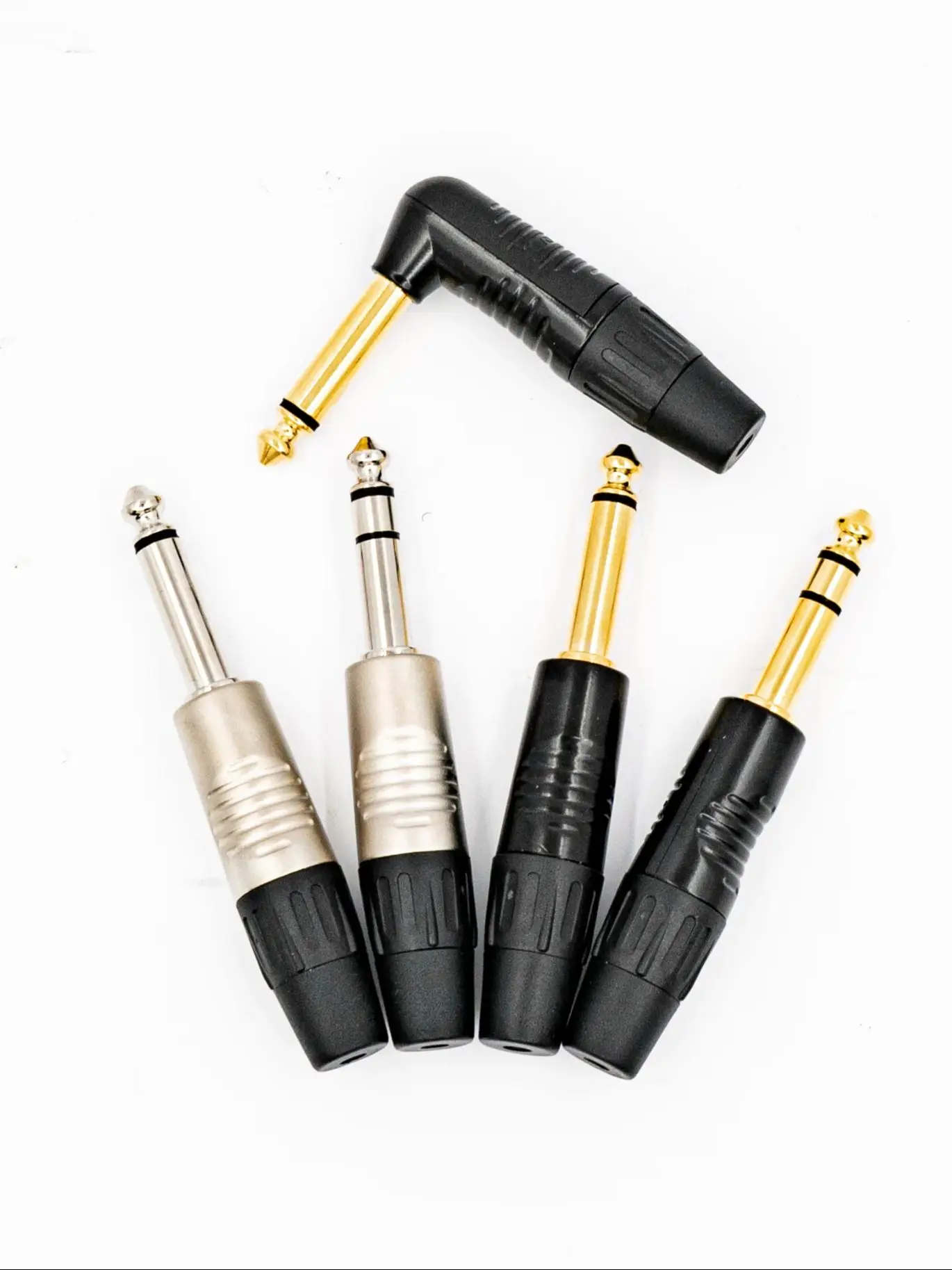 Neutrik's REAN 6.35mm Stereo TRS Audio Plug 6.35mm Mono TS Audio Cable Plug 1/4" phone plug jacks NYS201D NYS202D