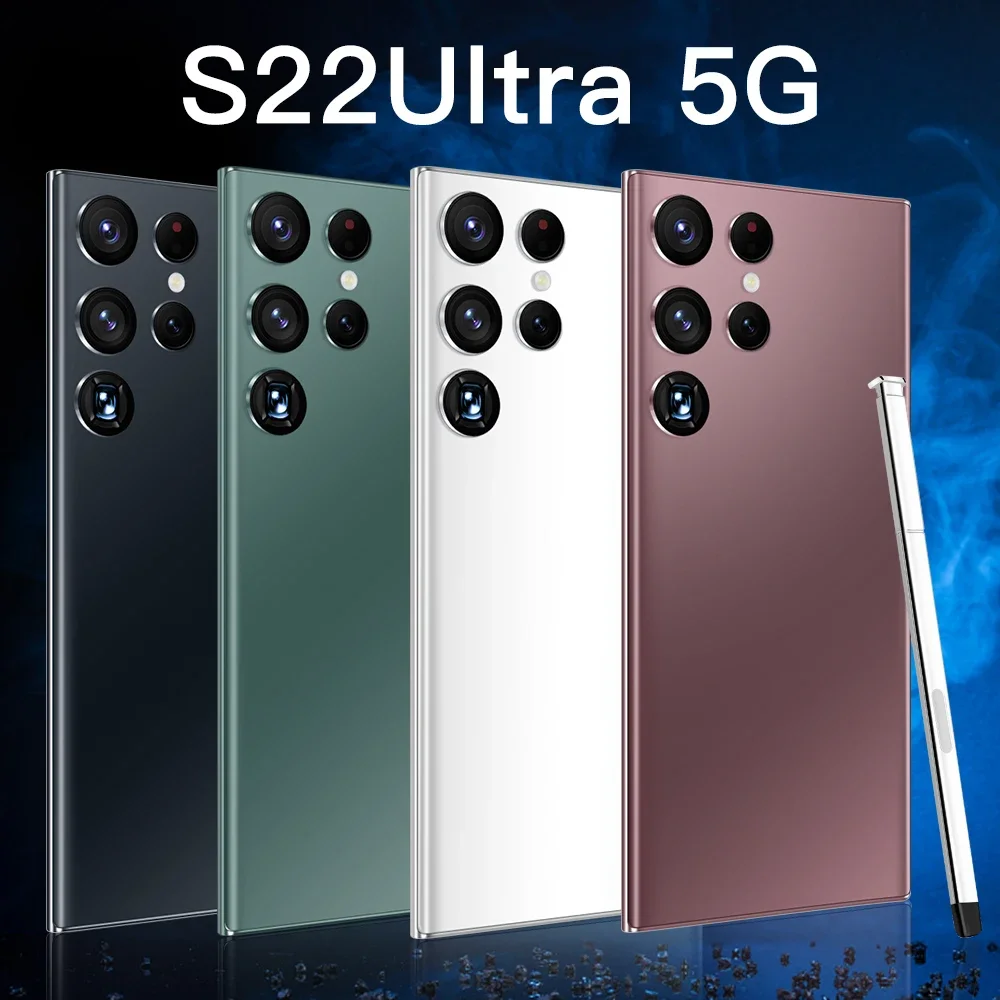 High Quality S22 Ultra Buy Mobile Phones 6G + 64G Mobile Cell Phone Shopping Mobil e Phone Smartphone