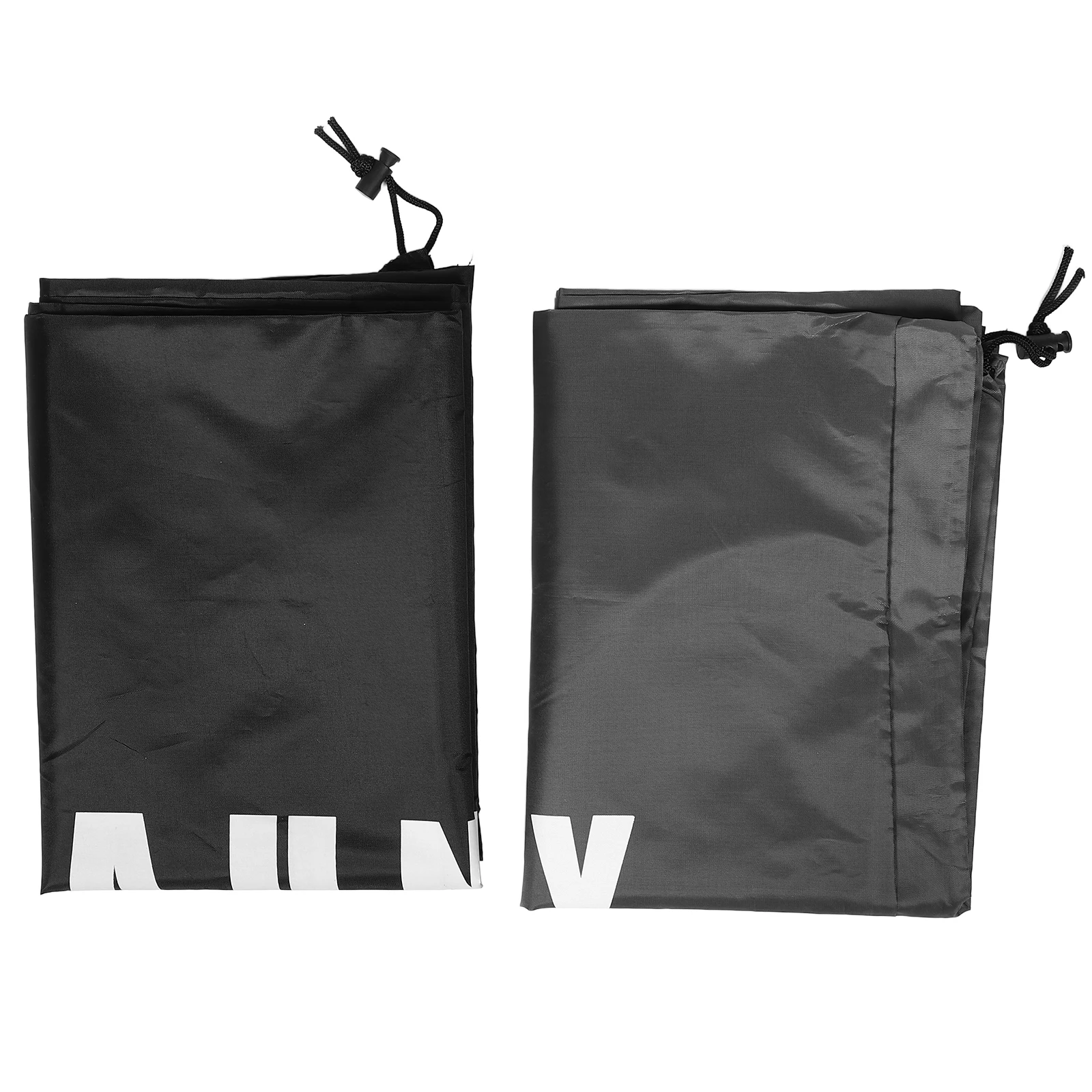 

2Pcs Laundry Oxford Storage Durable Travel Gray Dirty Clothes Travel Bag Laundry Bag Washable Black Washable Camping