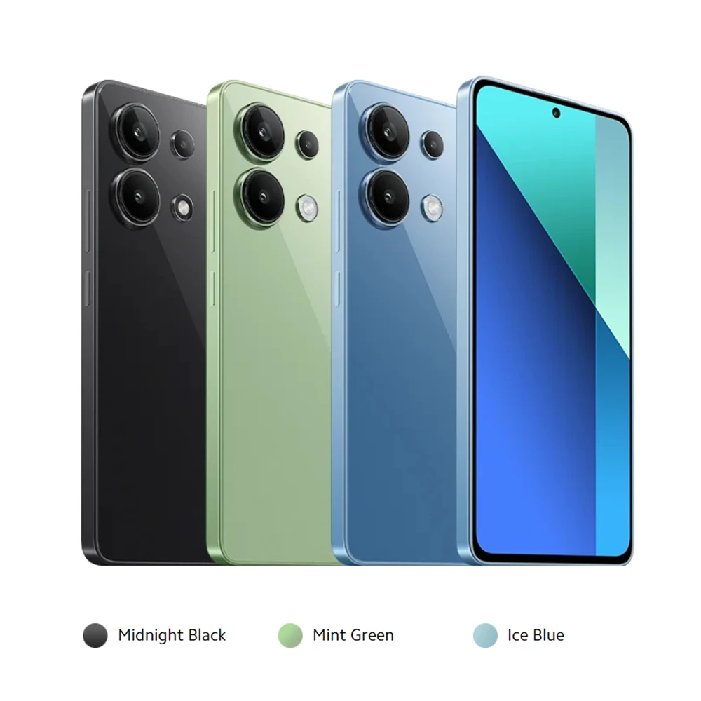 Xiaomi Redmi Note 13 Global Version 8GB 256GB 6GB 128GB Snapdragon® 685, 120Hz 6.67" AMOLED Display 108MP 5000mAh Redmi Note13