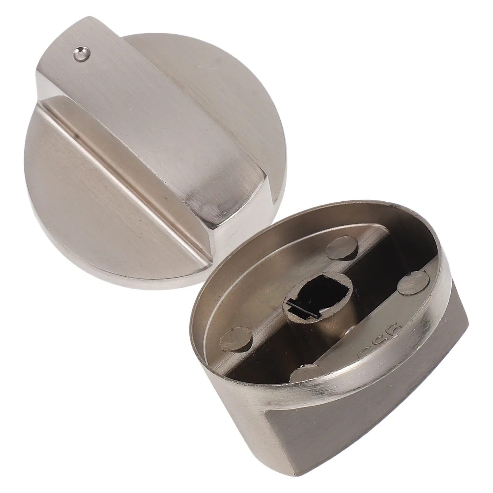 Robust Zinc Alloy Gas Stove Knob Replacement Igniter Push Button Switch for Range Oven Burner Control Portable Reusable Smooth