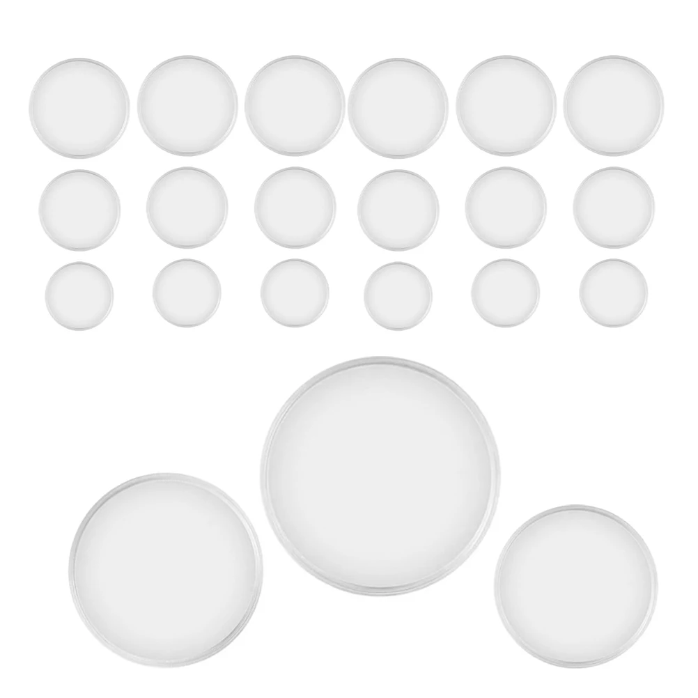 

36pcs Loose Leaf Rings Binder Assorted Key Rings Hinged Small Binding Book Paper Abs Plastic Material 360degree Rotation