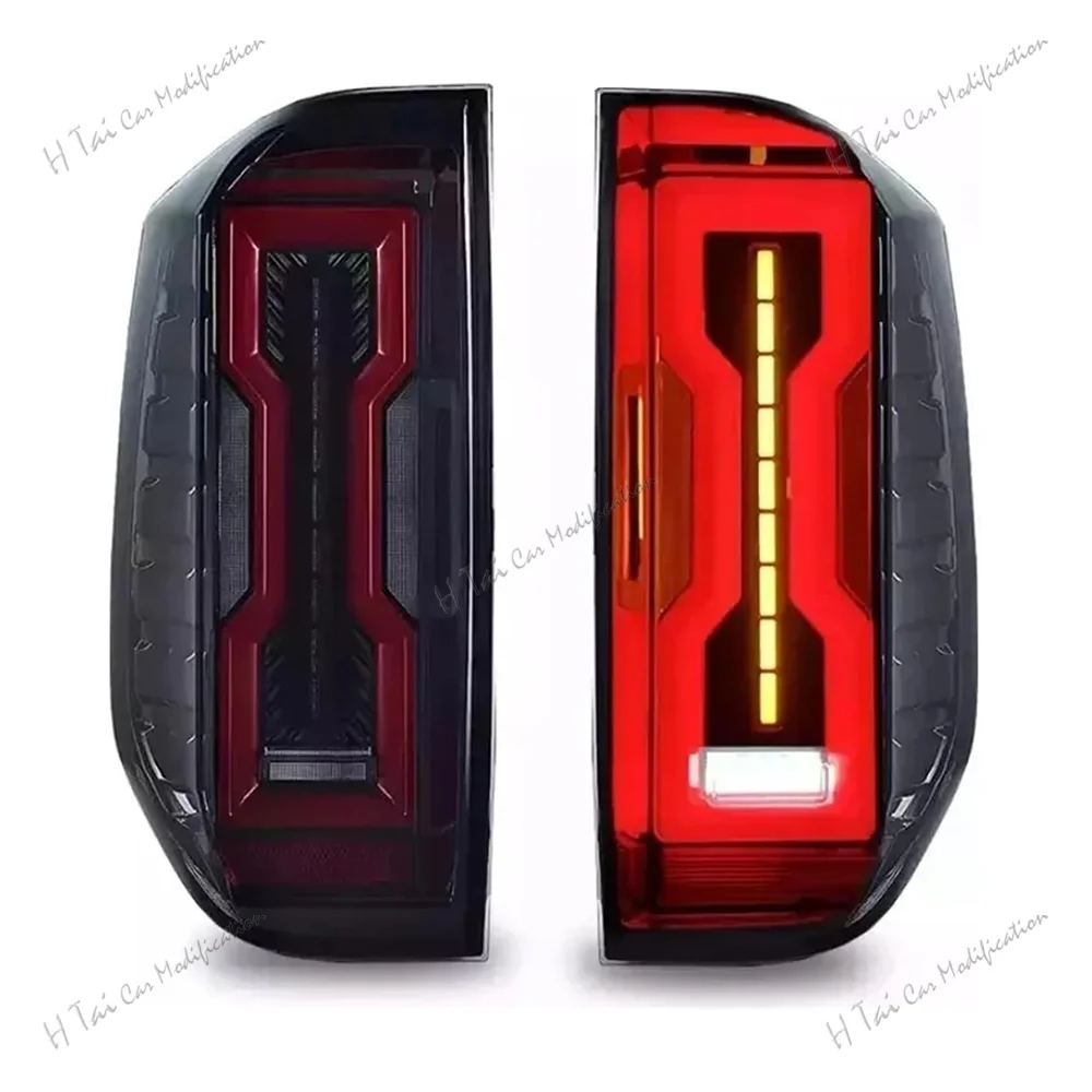 Paar Led-achterlichten Voor Toyota Tundra 2014-2021 Achterlichten Achterlichten Mistlampen Dynamische Richtingaanwijzer Auto Achterlicht Assemblages - afbeelding 1
