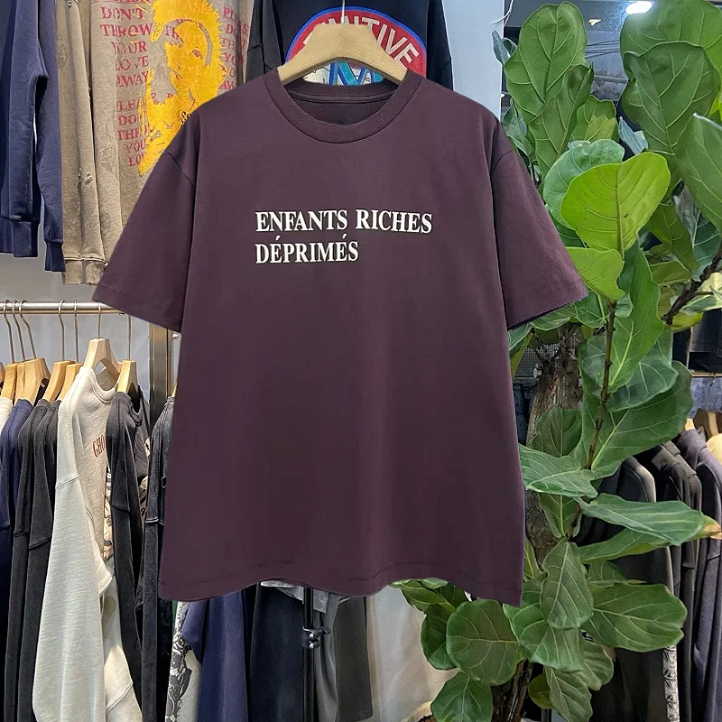 

Футболка Depred Rich Second Generation American ERD ort Sve, мужская свободная модная хлопковая круглая футболка с принтом