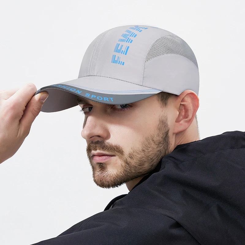 La tendencia de los gorras de red transpirables ultrafinas para hombres y mujeres: gorras de béisbol, gorras de pesca para acampar, gorras de golf, gorras Snapback son