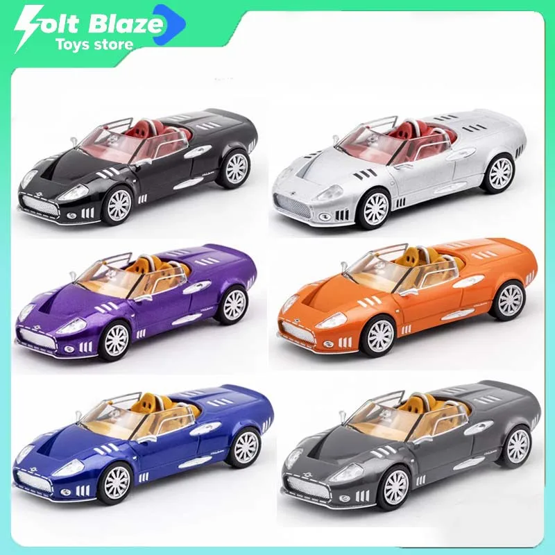 

DCT 1/64 Spyker C12 LaTurbie черный-серый-серебристый-оранжево-синий модель суперкара статическая комната дисплей коллекция мальчиков игрушки на день рождения подарки
