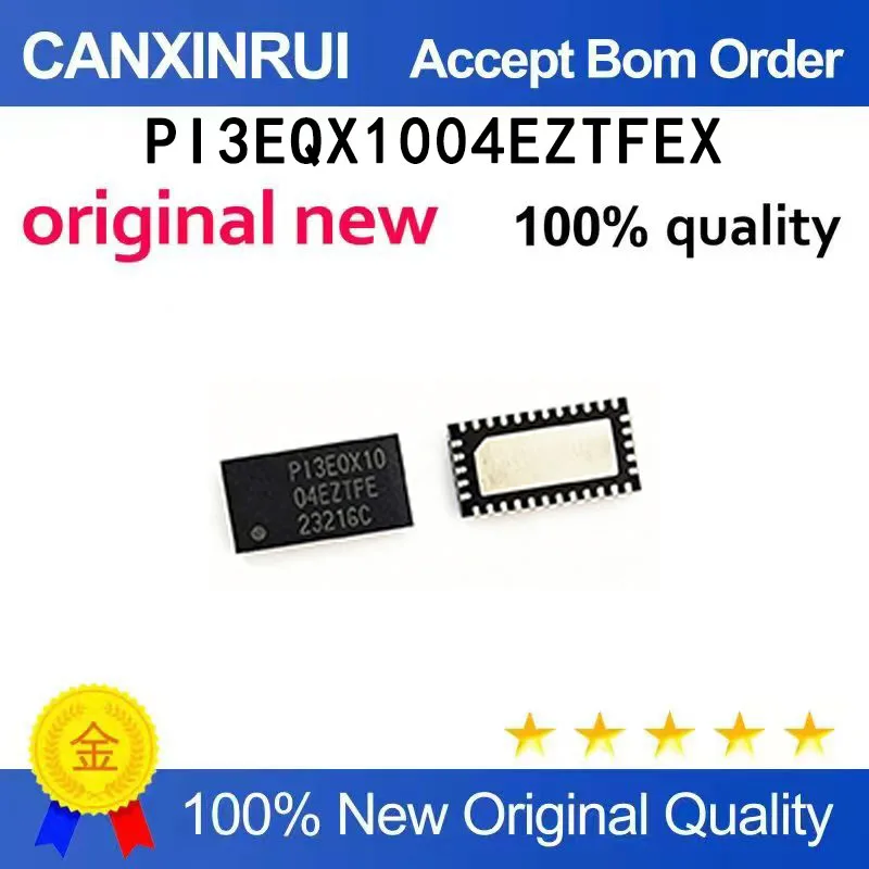 

(5-100 pieces)Brand new original PI3EQX1004EZTFEX QFN42 spot chip IC