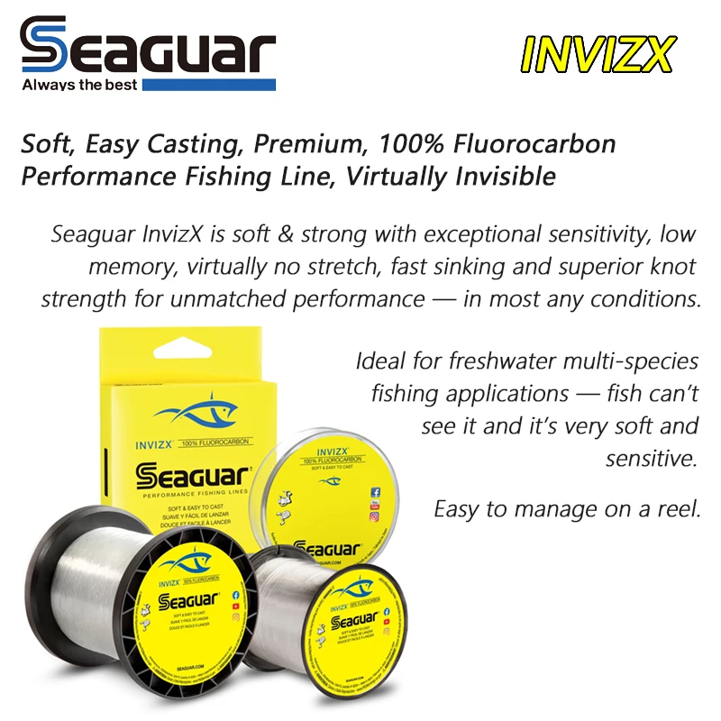 FLUOROCARBONO SEAGUAR INVIZX