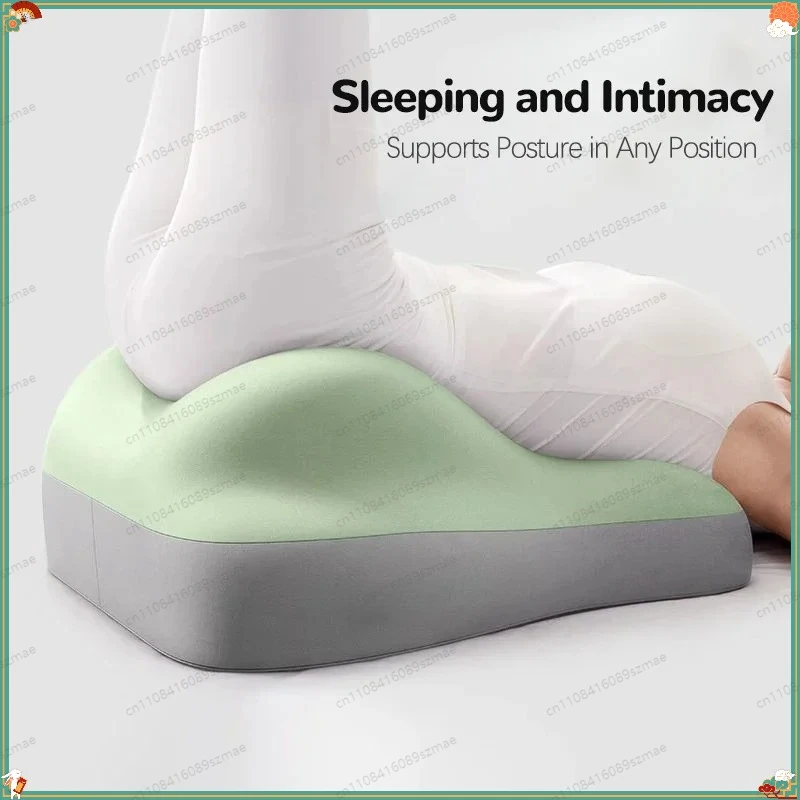 

Multi-Functional Memory Foam Pillow for Elderly, Wedge Waist & Body Support Cushion, Ergonomic Bed Care Cushion