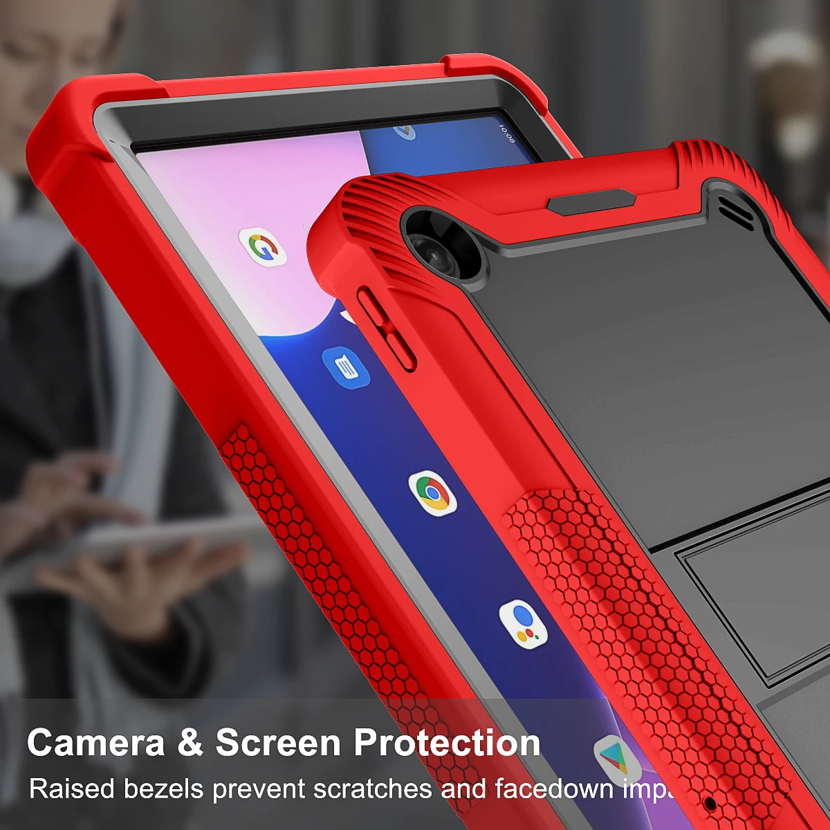 Dla Lenovo Tab M10 Plus 3rd Gen 2022 10.6 TB-125F 128F 3nd Gen TB328FU TB328XU HD X606F X306F Etui Armor Shockproof Cover Coque — zdjęcie produktu 3