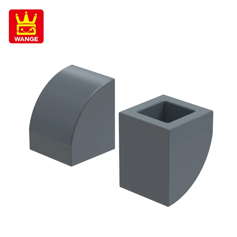 287 Pçs/lote 37352 WANGE 1 ângulo de curvatura alta 1 buraco Blocos de Construção Moc Acessórios Compatível Com Monta Tijolos Brinquedos Infantis