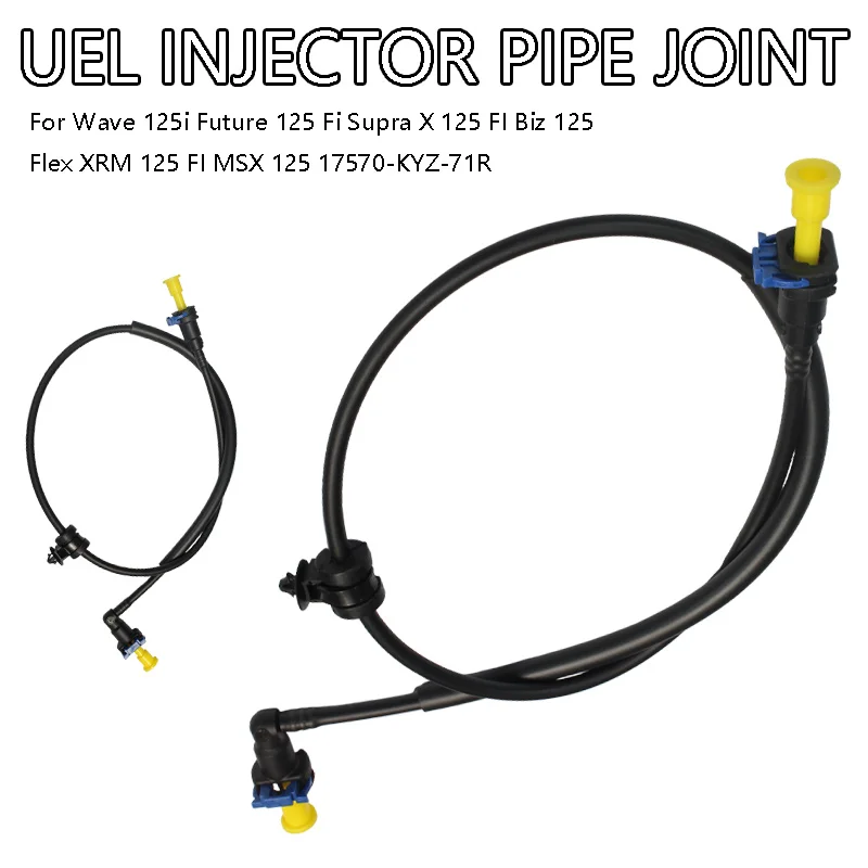 Junta do Tubo do Injetor de Combustível para Wave 125i, Future 125 Fi, Supra X FI, Biz Flex, XRM FI, MSX 17570-KYZ-71R
