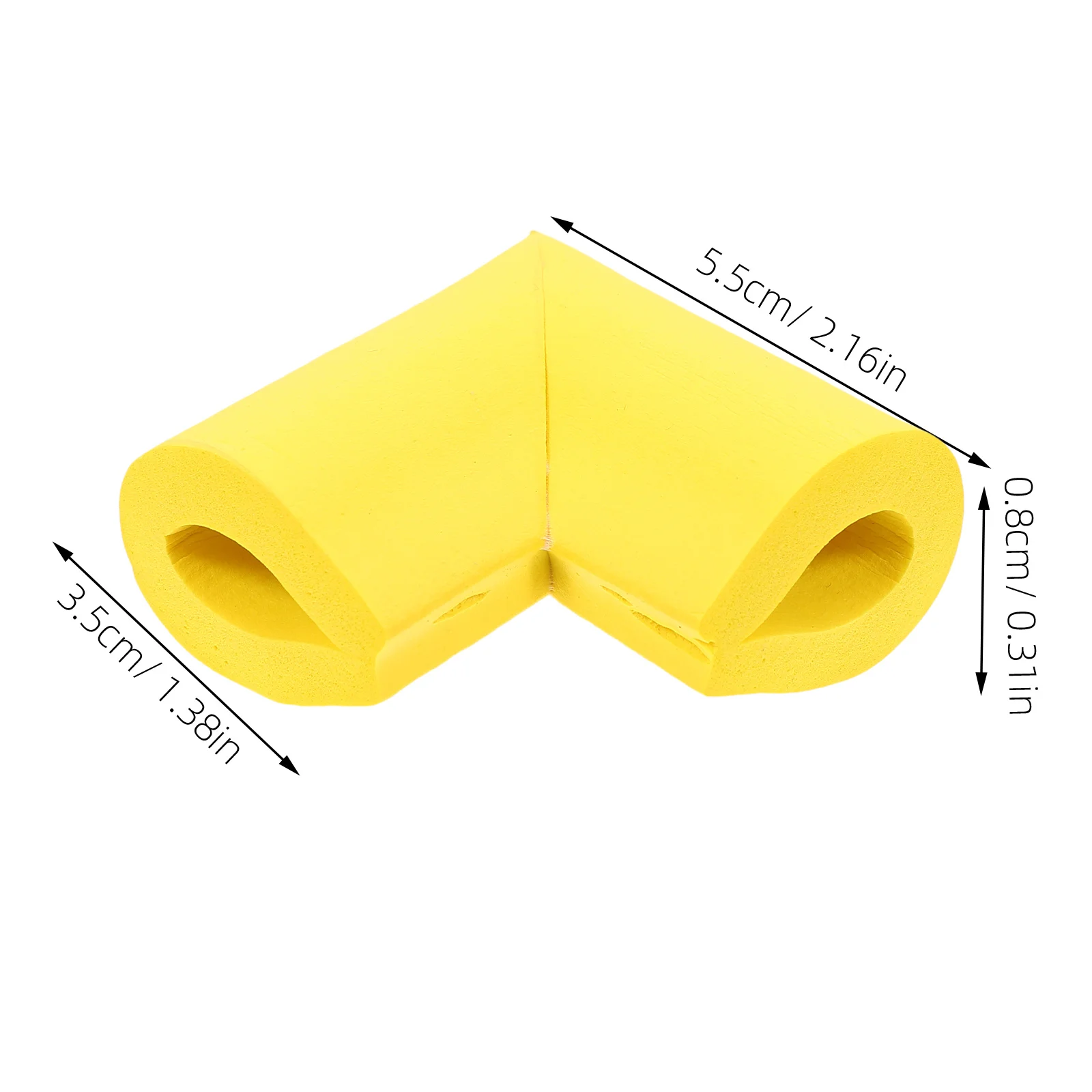 50 قطعة حشوات للزوايا لطاولة الأثاث واقيات زوايا مصدات السلامة الطفل التدقيق حماية المنزل مدرسة رياض الأطفال #5