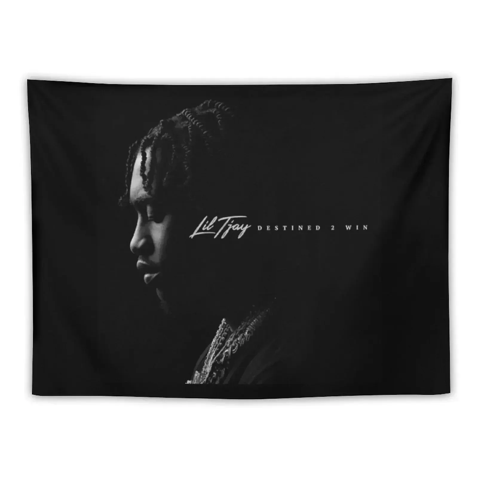 Lil Tjay Destined 2 Win Tapestry Wall Hangings Decoration Bed Room Decoration Living Room Decoration Tapestry