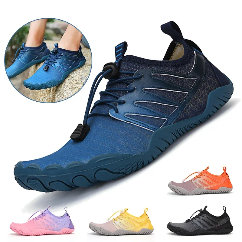 

Акватуфли для мужчин и женщин, пляжные кроссовки для плавания и прогулок на открытом воздухе, для дайвинга, серфинга, лодок, тренажерного зала, бега