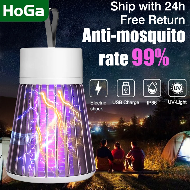 Mosquito Killer Lamp 모기퇴치기 Night Light Mosquito Repellent Electric Insect Trap Recharge Mosquitoe Eliminator Bug Zapper