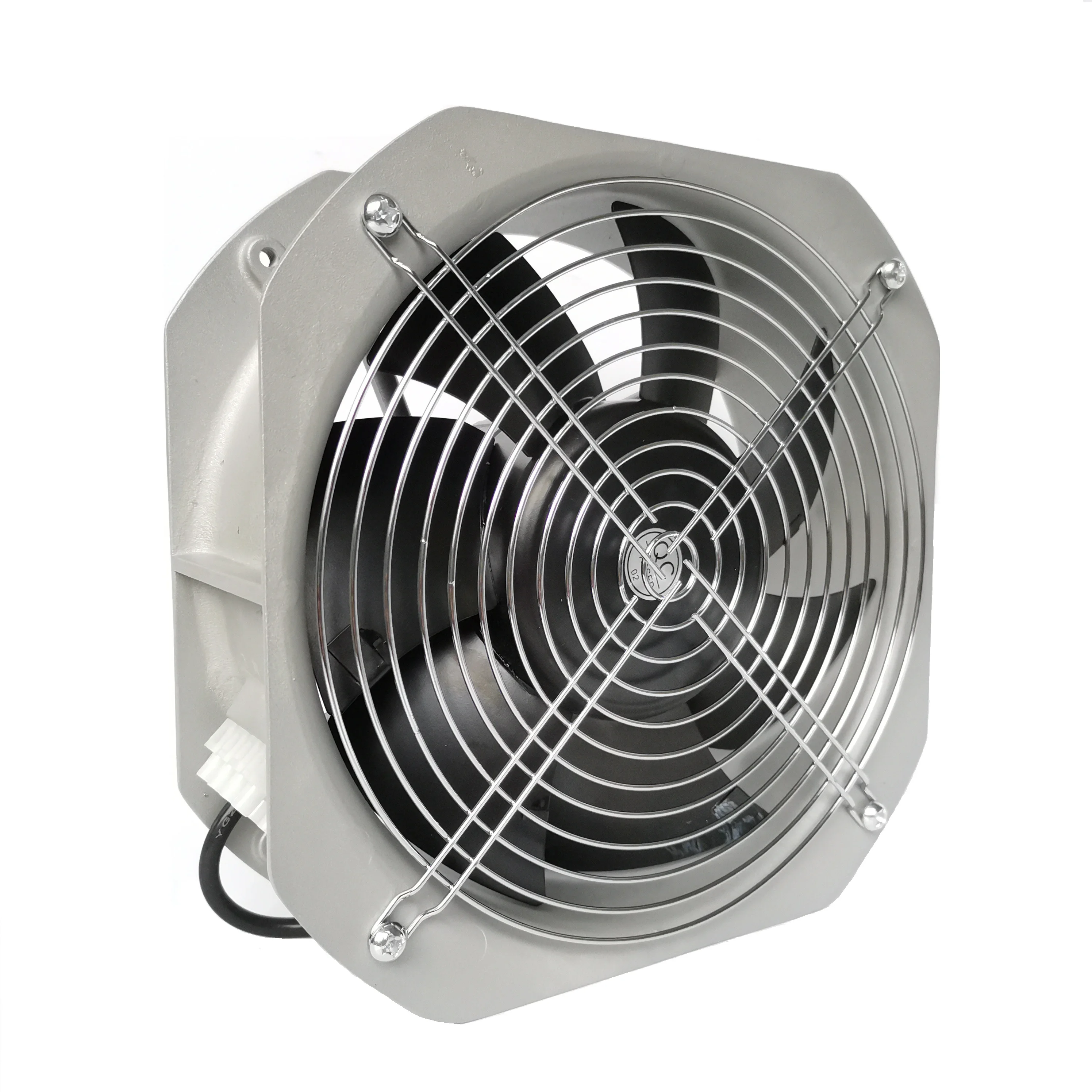 19 Years 22580 Cast Iron Frame 12V 24V 48V DC Brushless Electric Industrial Axial Flow Cooling Fan IP55 Protection 40000h+