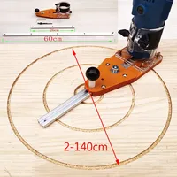 Circle Cutting Jig For Makita Electric Hand Trimmer Wood Router Milling Circle Slotting Trimming Machine Woodworking Tools