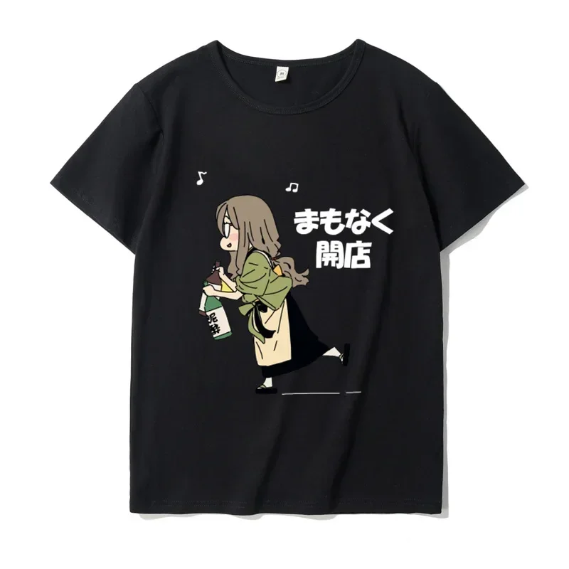 TShirts Japanese Anime Cartoon T-shirt Summer Blouse Clothes Female Y2k Shirts Tops Apparel Kawaii Tees Lycoris Recoil Graphic