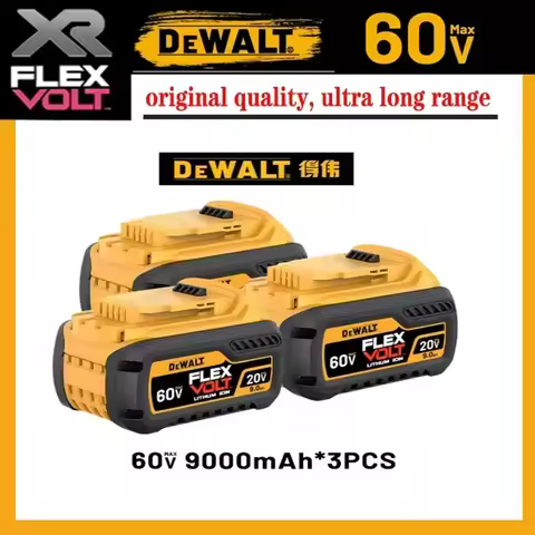 High Rate100% Genuine Dewalt Battery 20V 60V Rechargeable Lithium Ion Battery, Dewalt DCB200 Power Tool Battery