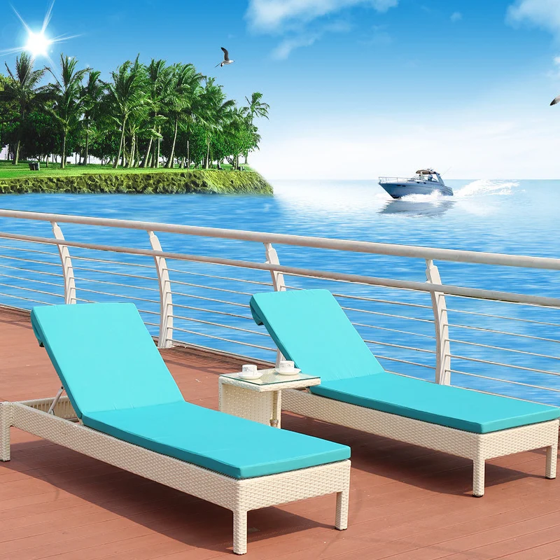 

Coffee Table Outdoor Garden Sofas Beach Swimming Pool Modern Lawn Garden Sofas Homestay Pe Rattan Furniture Садовый Диван MHHYSF