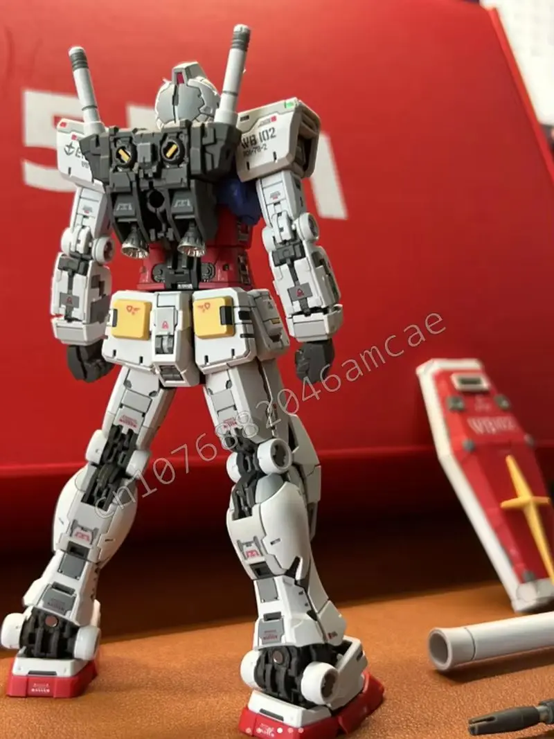 Hot Changlong 5501 Rx-78-2 Ver 2.0 Rg 1/144 Model Assemblagemodel Beweegbare gewrichten Basiskleur Collectible Robot Kits Modellen Kid Speelgoed