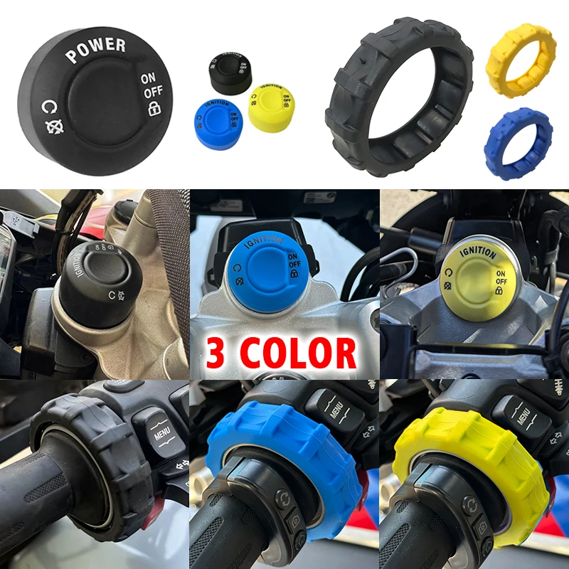 For BMW R1200GS R1250GS F750GS F850GS/ADV F900GS ADV F900R XR M1000R M1000XR Motorcycle One-key Start Switch Protective Cover