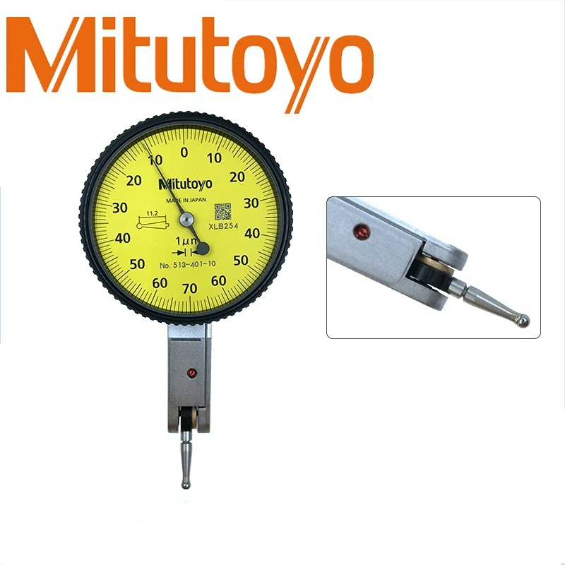 Mitutoyo Lever Indicator Japan made Dial Indicators 513-401-10E TI-111EX Measuring Range 0.14mm/0.001 0-70-0