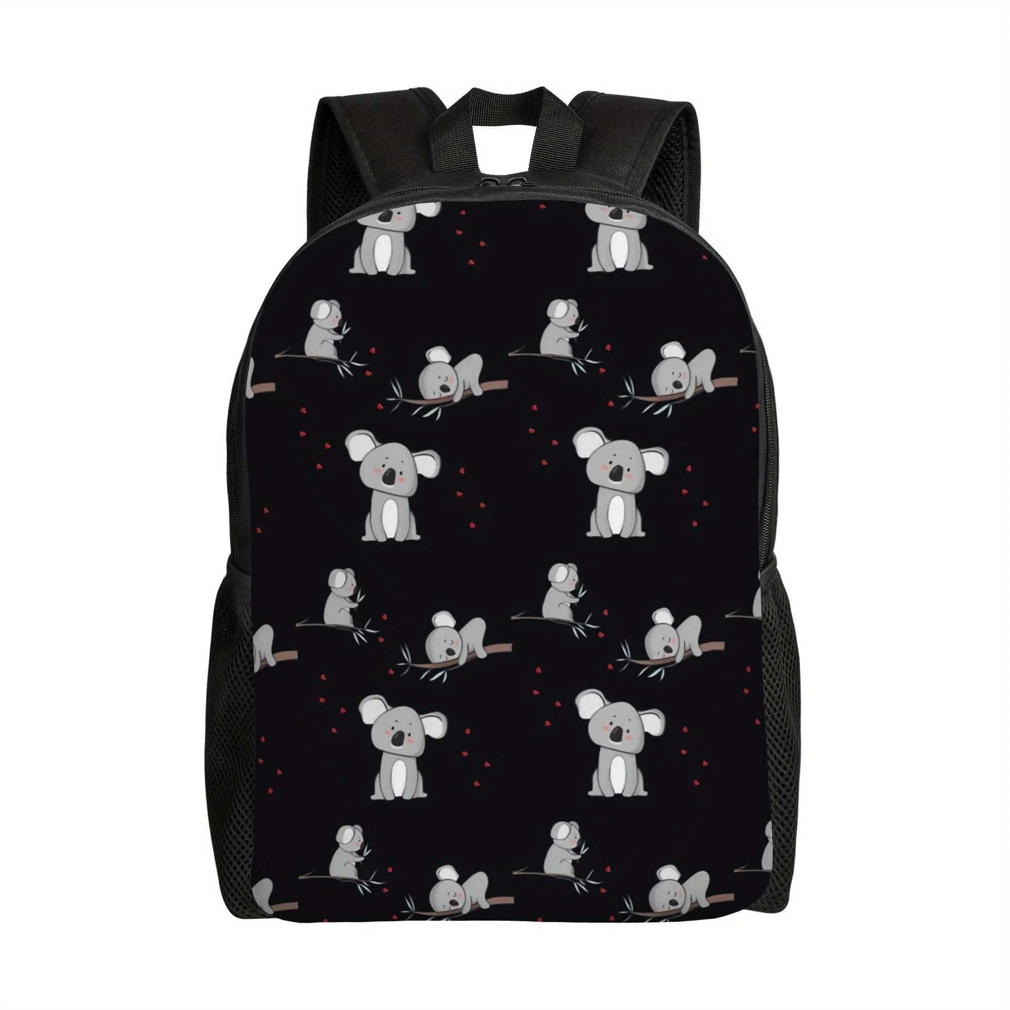 

Классический однослойный рюкзак с милым принтом вомбата, предназначенный для повседневных вещей. Идеально подходит для поездок на работу и учебу.