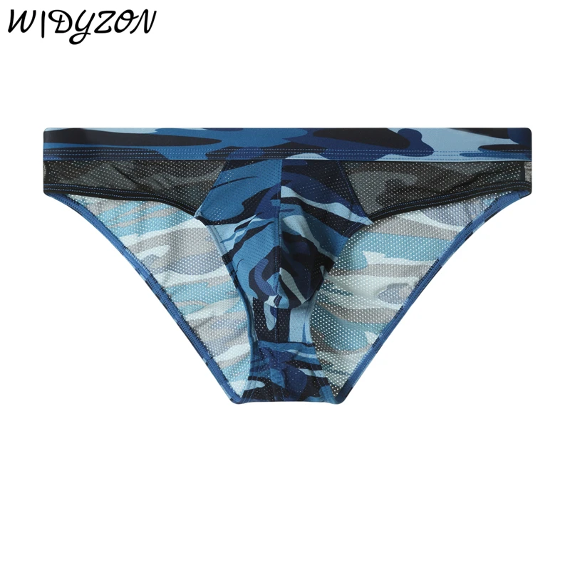 

Камуфляжные трусы для мужчин, сетчатое дышащее нижнее белье, быстросохнущая большая U-образная сумка, мужские трусы, трусы Cuecas, сексуальные слипоны, трусики Hombre