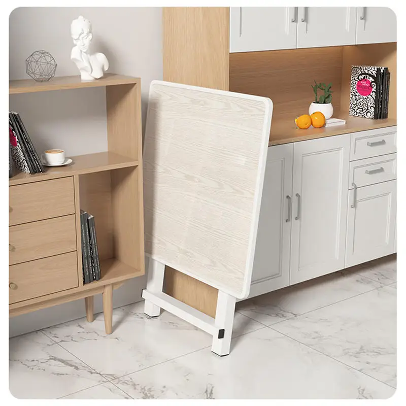 Simple and Portable square Folding Table for Restaurants Kitchen Dining Table Multi-channel Folding Table