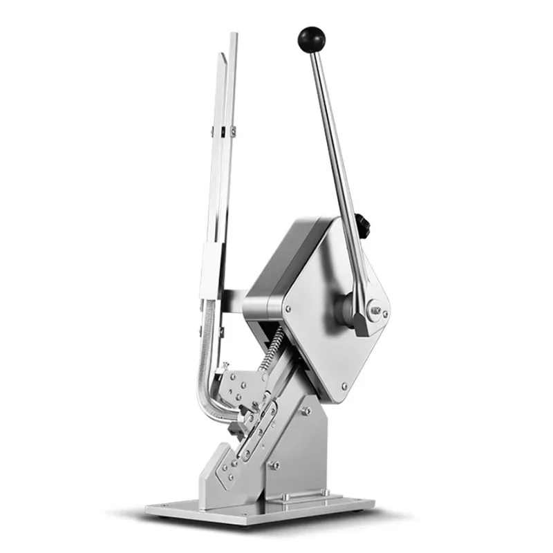 220 فولت الكهربائية سوبر ماركت حقيبة كليب آلة التعبئة والتغليف GF-50 دليل U على شكل الألومنيوم مسمار زرر آلة لحم الخنزير السجق التعادل كو م