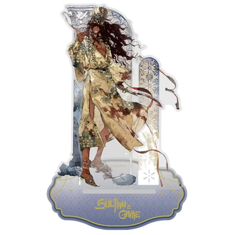 Sultan's Game Official Merch Sudanese Individuals Acrylic Standee Shikishi Borderless Colored Paper