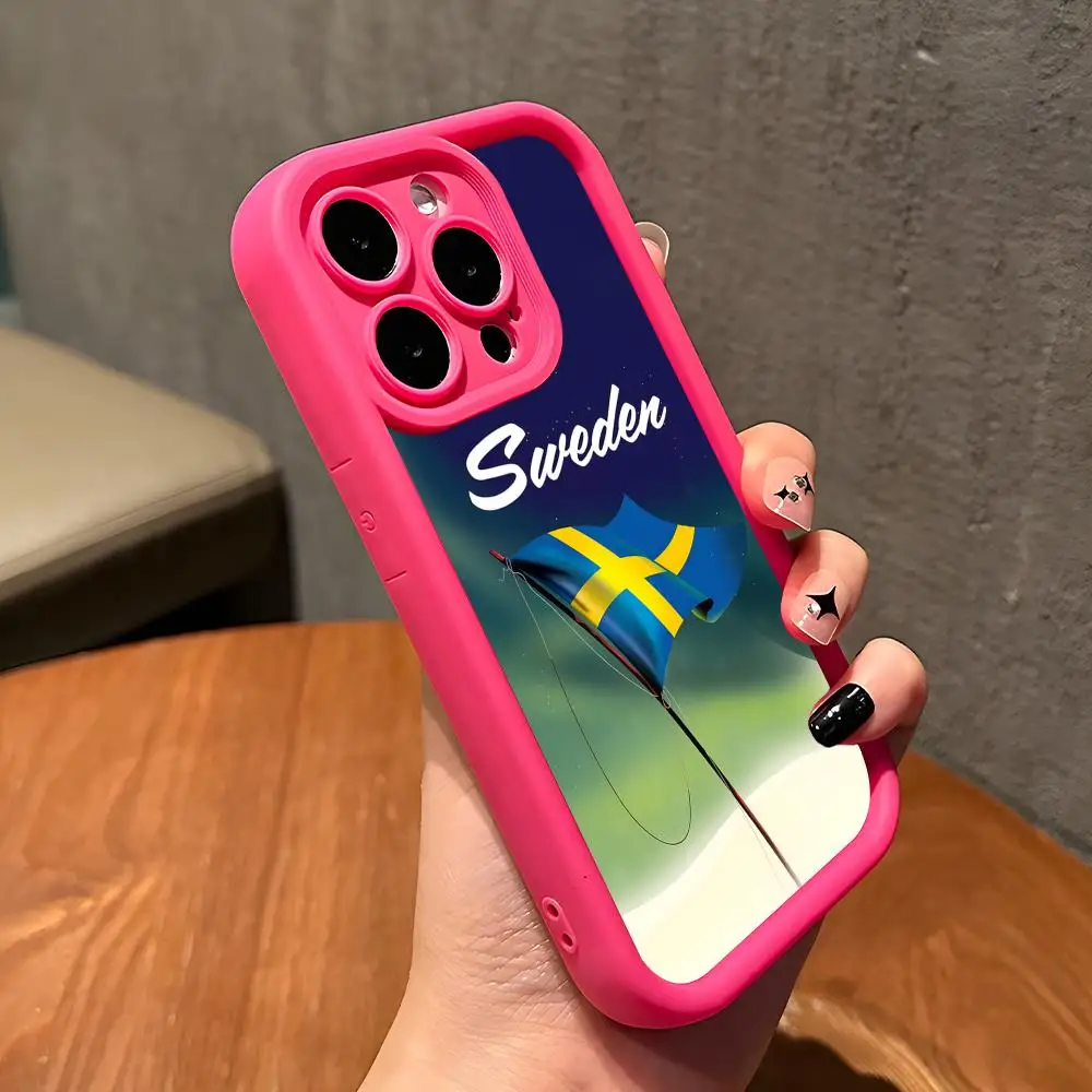 Sweden Flag Phone Case for iPh - Phone Cases Sweden のレビューと価格