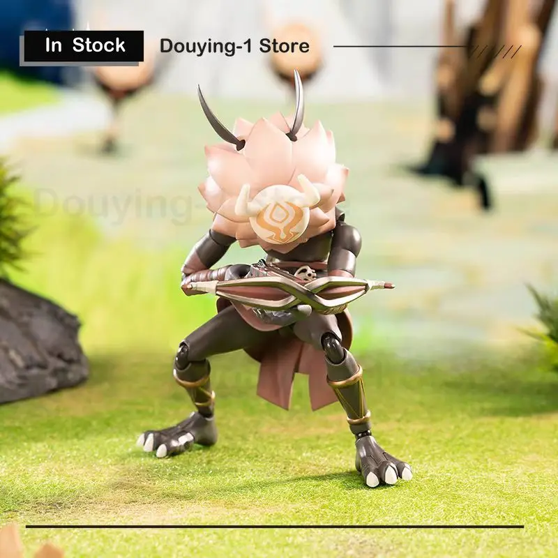 

In Stock Original Mihoyo Genshin 1/8 Scale SPOO7 Arctech Hilichurl Action Figure Desktop Ornaments