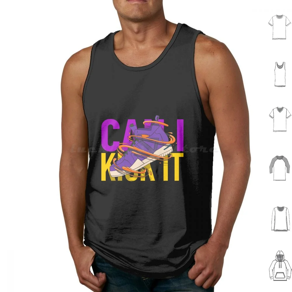 Can I Kick It ? Retro Sneakerhead Love Tank Tops Vest Sleeveless Can I Kick It Q Tip A Tribe Called Quest Hip Hop Phife Dawg
