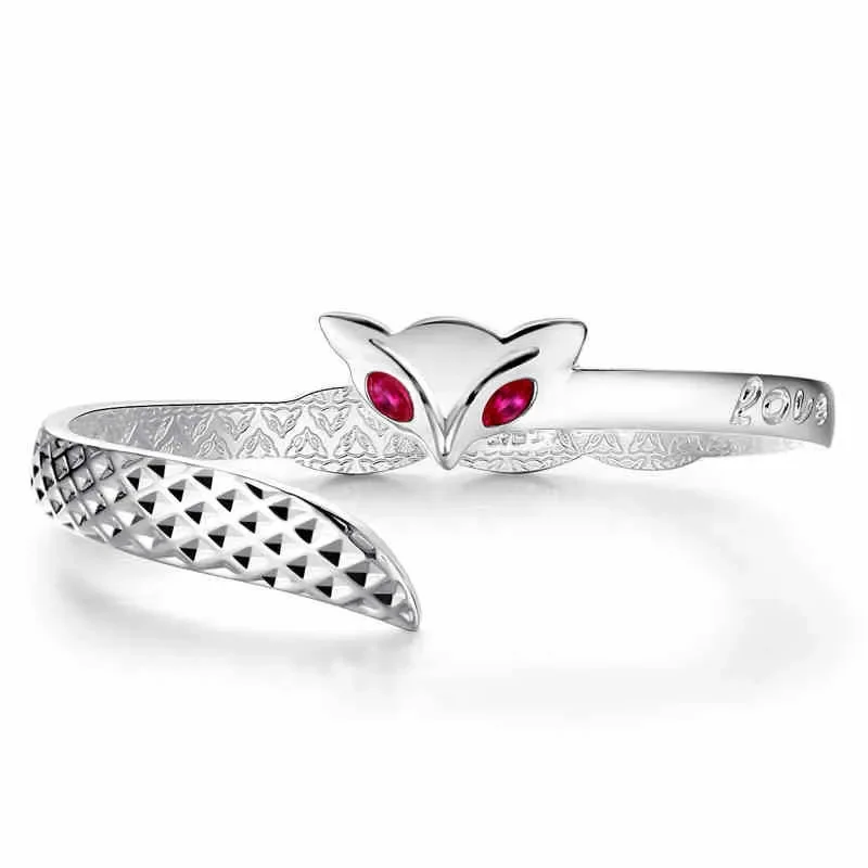 925 Sterling Silver S925 Bangle Retro Unique Design Smooth Surface Tarnish Resistant Comfortable Fit Fashion Bracelet