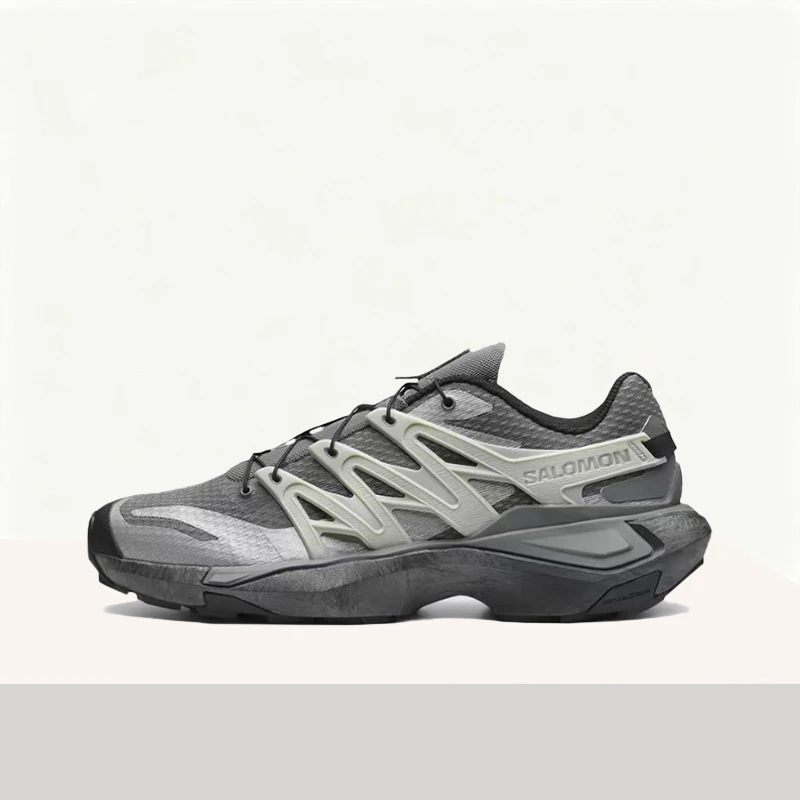 Salomon XT PU.RE Advanced: A snug-fitting, stone-resistant, low-cut outdoor running shoe for men and women, Gray 478588