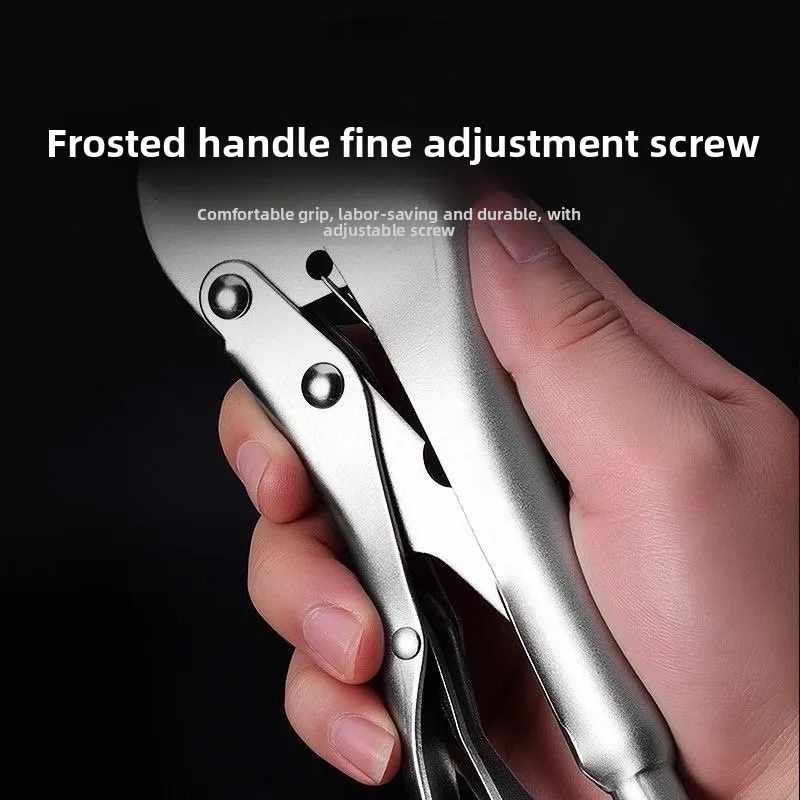U Shaped Heavy Duty Locking Welding Clamp Pipe Alignment Pliers for Tube Butt Joints Metalworking Fixing Tool
