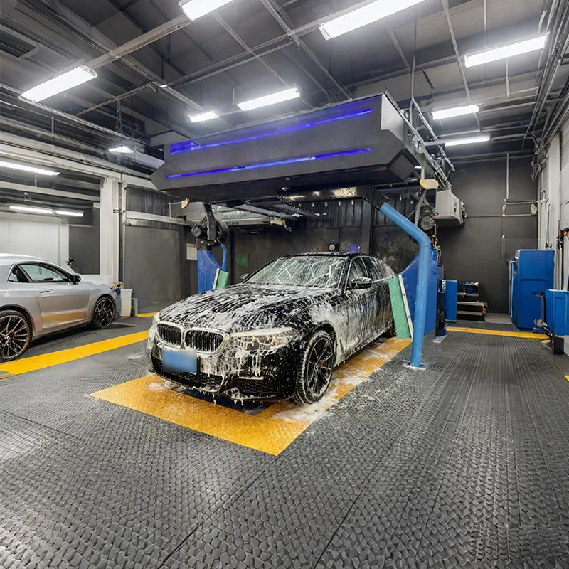 Customized 360 Full Automatic Electric Car Wash Machine With High Pressure Touchless Washing Automatic Dryer For Cars And SUVs