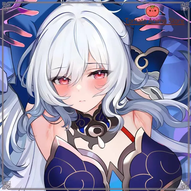 

Anime Honkai Jingliu Cartoon Sexy Dakimakura Cozy Otaku Men Pillow Cover En Gifts MXZ