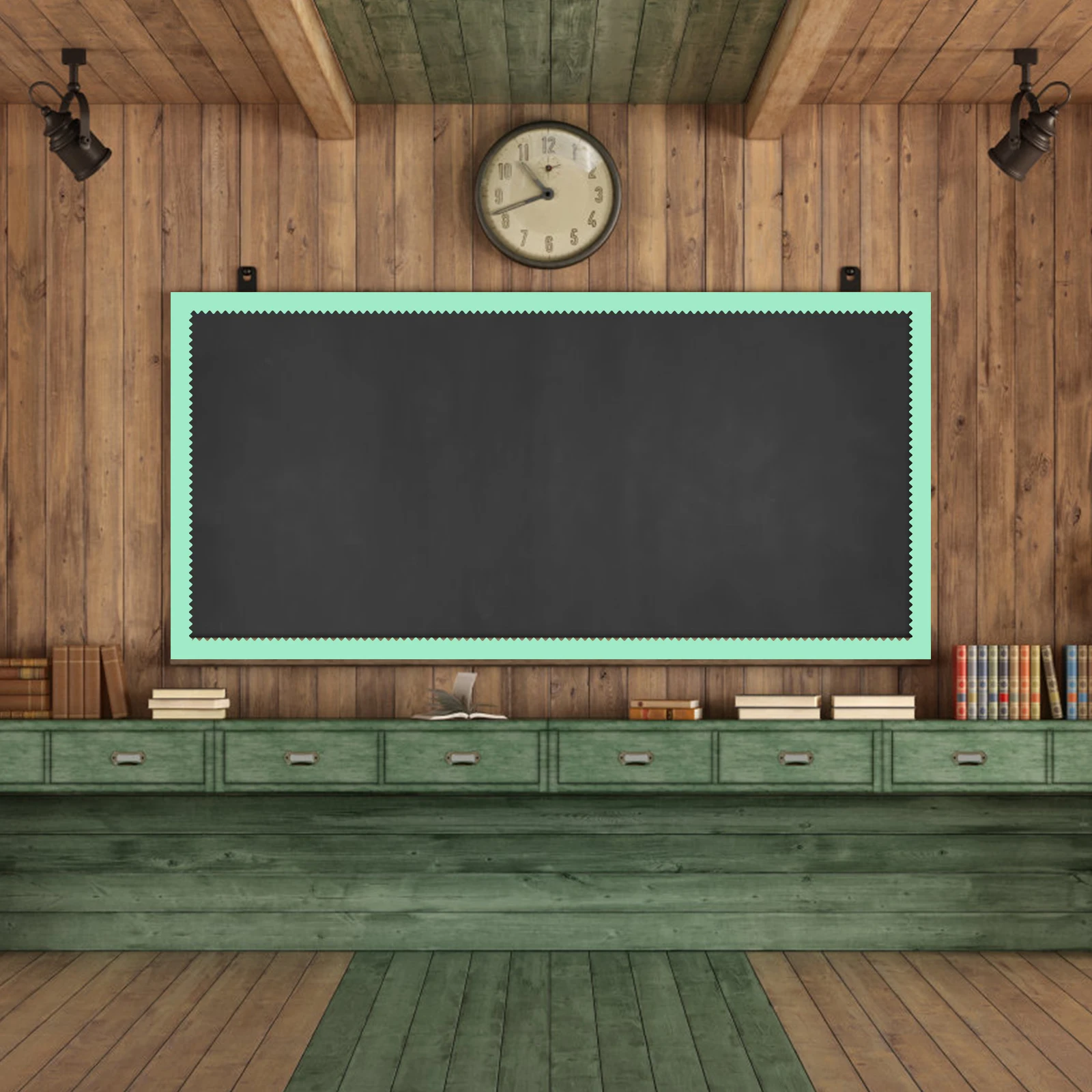 

1 Roll Decorative Border Sticker Self Adhesive Blackboard Chalkboard Classroom Bulletin Board Trim for School Wall Desk Locker