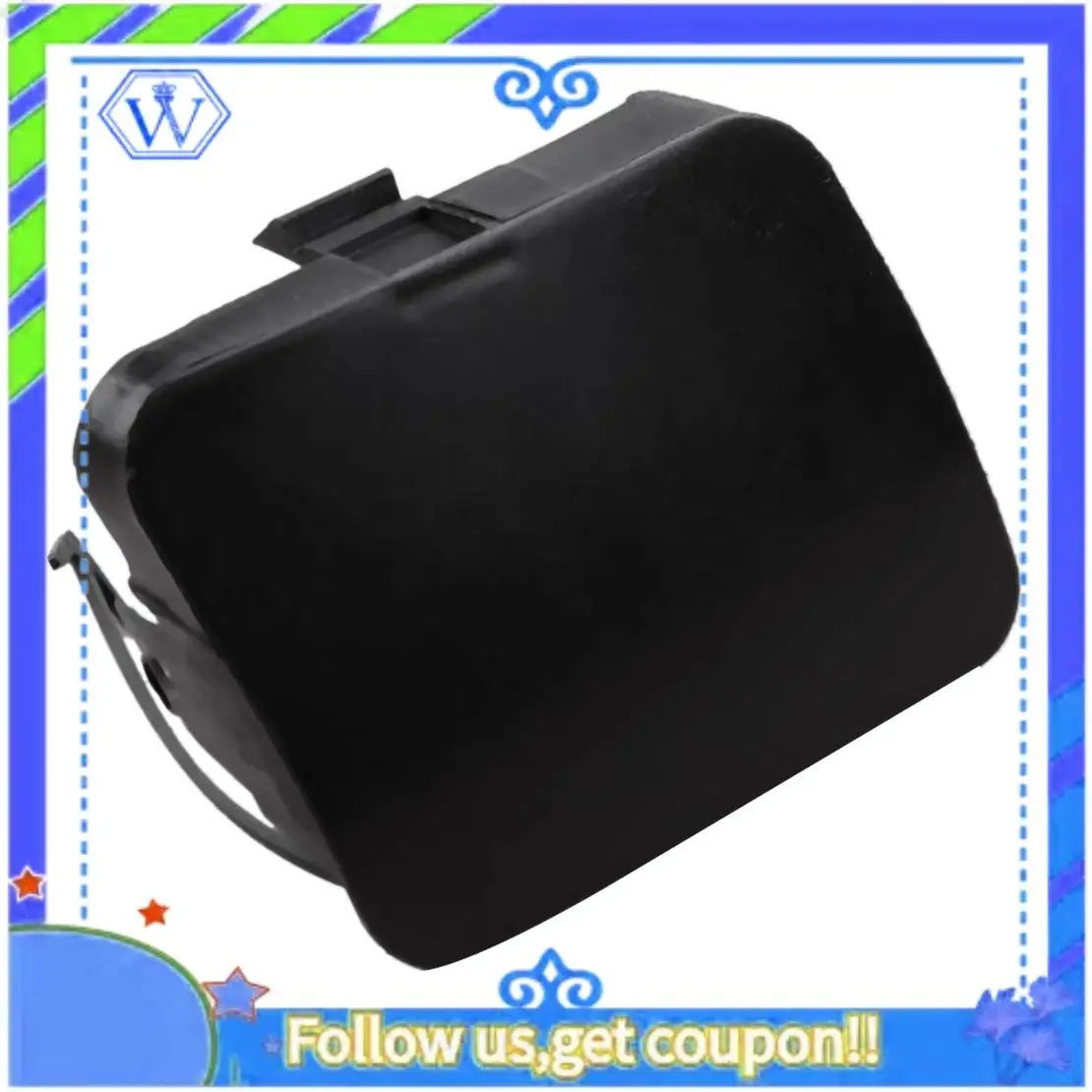 

M46K-Front Bumper Tow Hook Cover Cap For Toyota RAV4 2006-2009 53285-42930