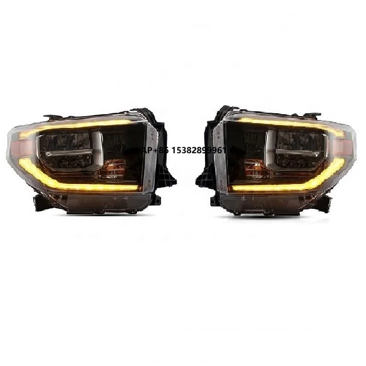 Maictop CAR 4x4 Accessories Led Head Light  for for TUNDRA 2014 -2019