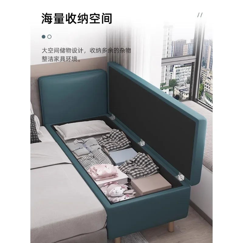 Children's splicing bed, widening bed, storage cabinet, enlargement artifact, storage bed, wide splicing cabinet, small bed