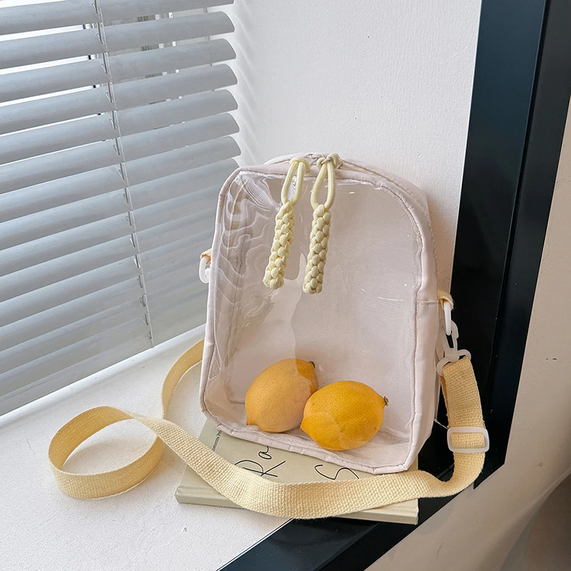 Casual Nylon Canvas Crossbody Bag for Women Summer  Style Forest System Cute Single Shoulder Slant Bag Korean Style Handbag