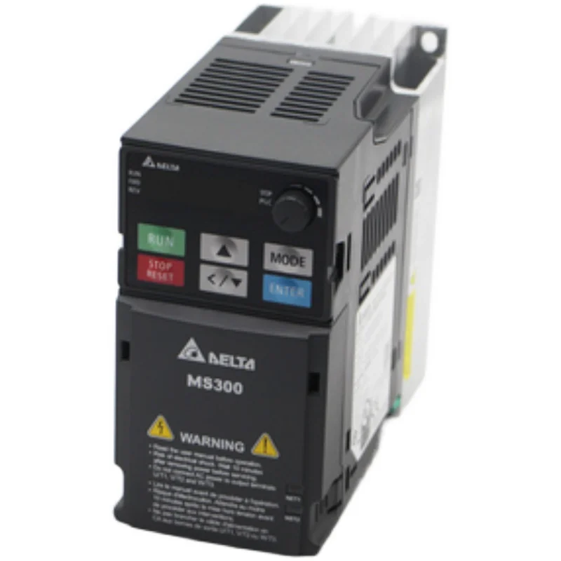 Original inverter MS-300 series 200w single phase VFD1A6MS21ANSAA, built-in PLC, built-in brake unit