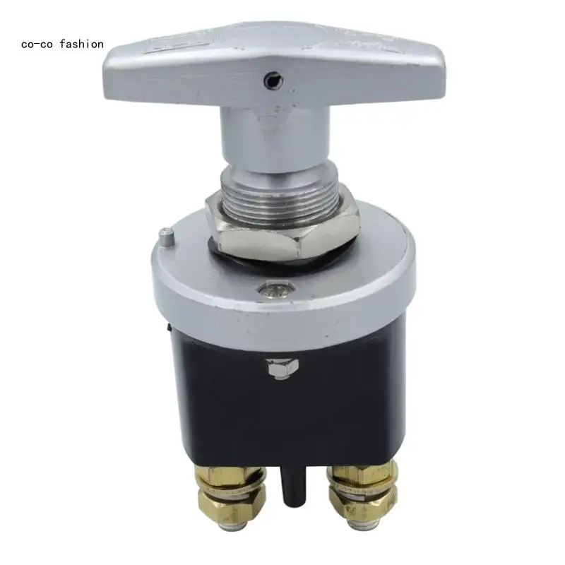 Multipurpose Power Disconnect Shutoff 12-24V Suitable for Car Trucks Yachts Featuring Long Lasting Metal Designs 517B