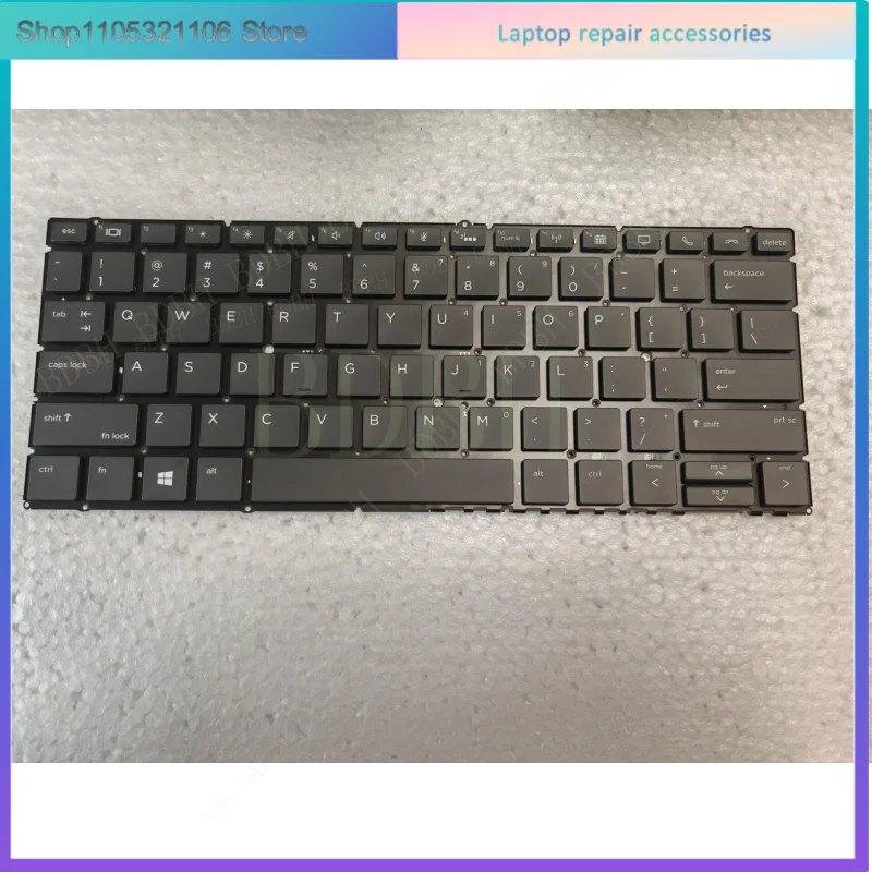 Teclado estadounidense para HP EliteBook x360 830 G5 x360 830 G6 con retroiluminación (solo compatible con x360)