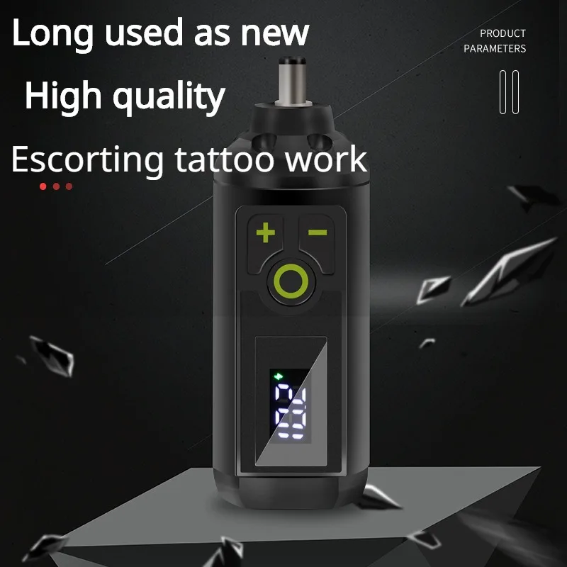 Tattoo Motor Maschine mobile drahtlose Leistung wiederauf ladbare Batterie tragbare Spannungs regler RCA DC Adapter Tattoo Zubehör Werkzeuge